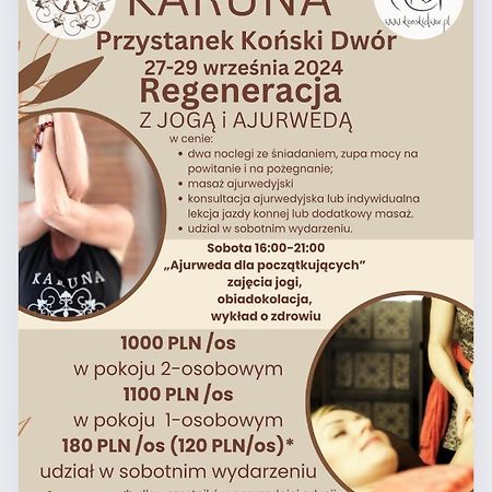Agroturystyka Karuna - Ajurweda I Joga - W Konskim Dworze Oborniki Śląskie Bagian luar foto